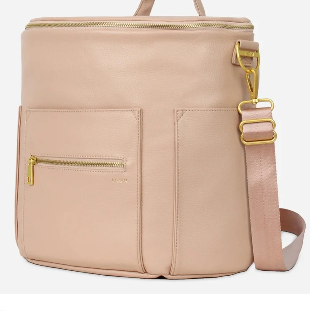 🌸 FAWN BACKPACK & MESSERGER DIAPER BAG